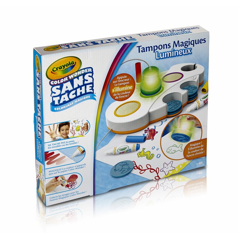 Image secondaire de Crayola - Tampons Magiques Color Wonder - Loisir créatif - Color Wonder - à partir de 3 ans - Jeu de dessin et coloriage