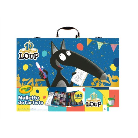 Crayola - Mallette de l'artiste Le Loup - - 256450.004