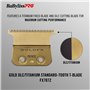 BaByliss PRO Barberology FX707Z Lame de rechange ultra fine pour tondeuse à cheveux Doré.