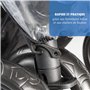 Reer 2144227 Habillage Pluie pour Poussette Double