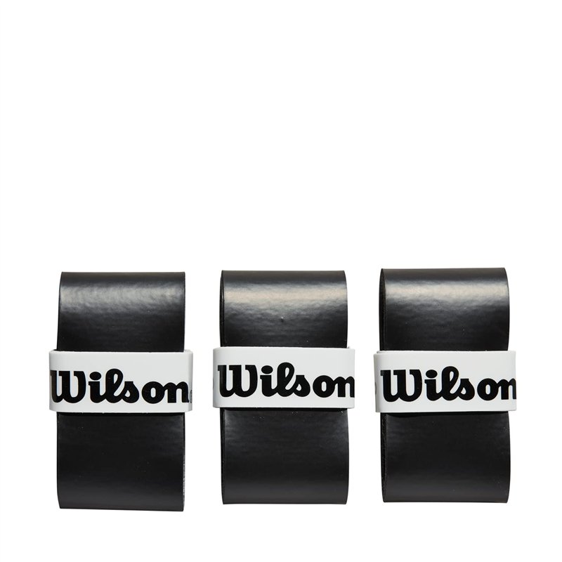 Image secondaire de Wilson Profile OVERGRIP Grip de Padel Unisex-Adult, Black, 3 Pack