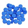 Kulannder 30 Pcs Pool Cue Conseils 12mm Billard Cue Bâton Conseils de Remplacement avec boîte Transparente pour Queue de Billard