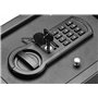 Amazon Basics Petit coffre-fort de sécurité pour tiroir de bureau avec Électronique clavier programmable, Noir, 30 cm L x 21,84