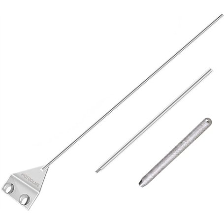 HOTOOLME Grattoir Aquarium Vitre Grattoir algues de 65 cm