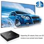 TUREWELL T9 Android 9.0 Boîtier TV 2 Go RAM/16 Go ROM Support 2.4/5.0 GHz WiFi BT4.0 RK3318 Quad-Core 4K 3D HD DLNA Smart TV Box