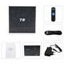 TUREWELL T9 Android 9.0 Boîtier TV 2 Go RAM/16 Go ROM Support 2.4/5.0 GHz WiFi BT4.0 RK3318 Quad-Core 4K 3D HD DLNA Smart TV Box