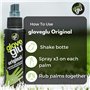 gloveglu 120 ML Original Gants de Gardien Grip Spray pour Nouveaux Match Gants de Gardien But