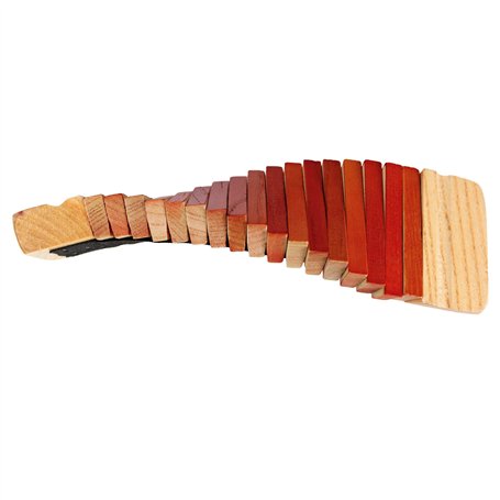 A-Star Instrument à effets sonores Kokiriko en bois dur