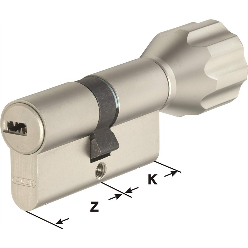 Image secondaire de l'ABUS EC550 Longueur du cylindre bouton Z30/K40mm 6 clés