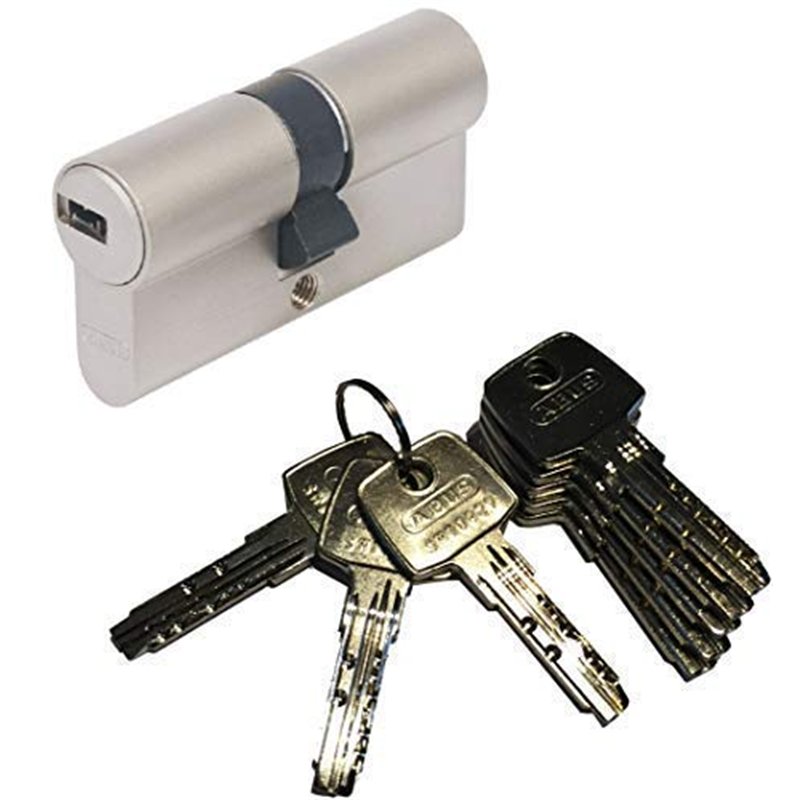 ABUS EC550 - Cylindre double profilé, longueur 30/35 mm, avec 8 clés