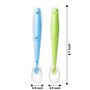 PandaEar Cuillères en Silicone pour bébé Enfants, Lot de 6 Cuillère à soupe avec embouts en silicone souple pour l'Alimentation 