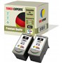 TONER EXPERTE Pack 2 XL Compatibles PG-37 CL-38 Cartouches d'encre pour Canon iP1800