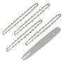 Longueur de Guide-chaîne 35 cm avce 4 Chaînes de Tronçonneuses