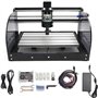 RATTMMOTOR CNC 3018 Pro Max Machine à graver 3 axes GRBL Control ER11 3018 Pro-M Fraiseuse pour bois PVC PCB Gravure DIY