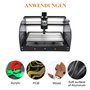 RATTMMOTOR CNC 3018 Pro Max Machine à graver 3 axes GRBL Control ER11 3018 Pro-M Fraiseuse pour bois PVC PCB Gravure DIY
