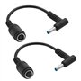 HP Lot de 2 Câbles Adaptateurs d'Alimentation pour Ordinateur Portable 7