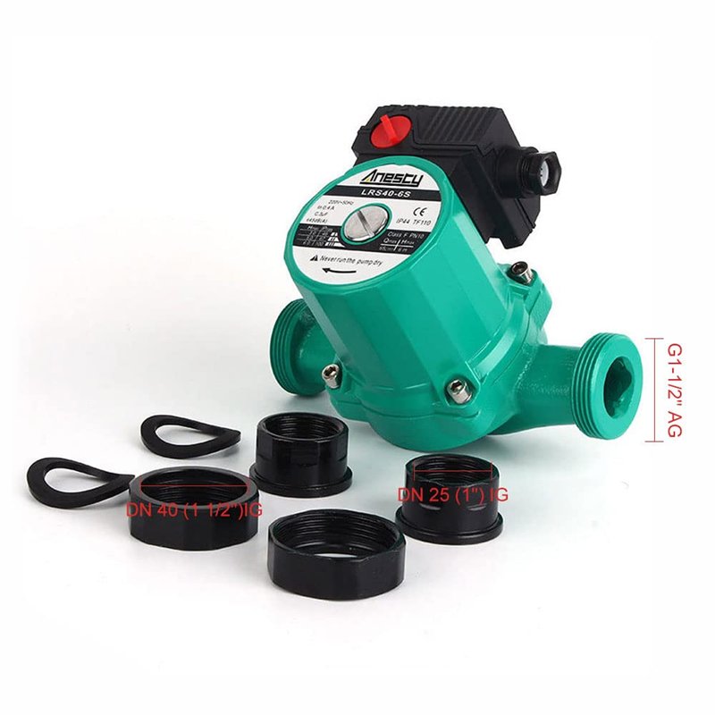 Image secondaire de Circulateur de Chauffage, Pompe de Circulation, Pompe de Chaudiere Circulateur 25-60/180 pour Chauffage Central