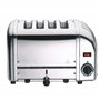 Dualit Toaster Grille Pain 4 Tranches Classic Vario - Grille Pain Inox Fabriqué au Royaume-Uni - Éléments ProHeat® Exclusifs - F