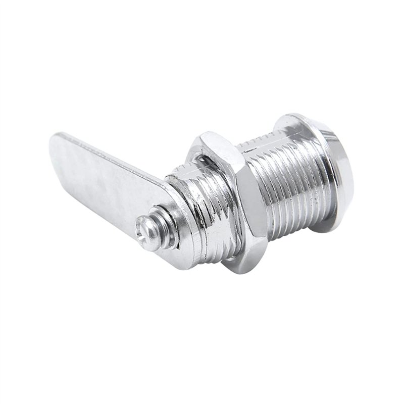 Image secondaire de YUTOU - Lot de 2 serrures de boîte aux lettres 30 mm - Serrure de sécurité - Cylindre à came avec 4 clés universelles - Argenté 