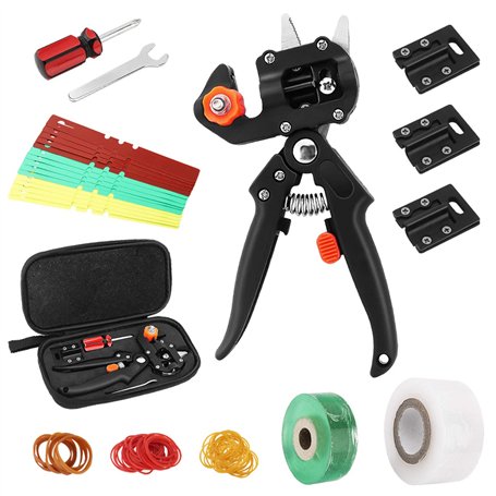 Housolution Sécateur à Jardin/Ciseaux de Greffage 2 en 1