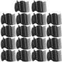 18 Pièces Clips de Rouleau Chaud Remplacement de Clips de Griffe de Bigoudi en Plastique Pinces à Rouleaux pour Petits