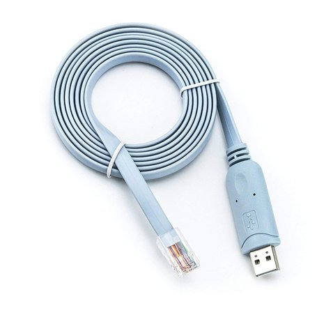 RW RoutersWholesale Cisco Compatible Console Cable