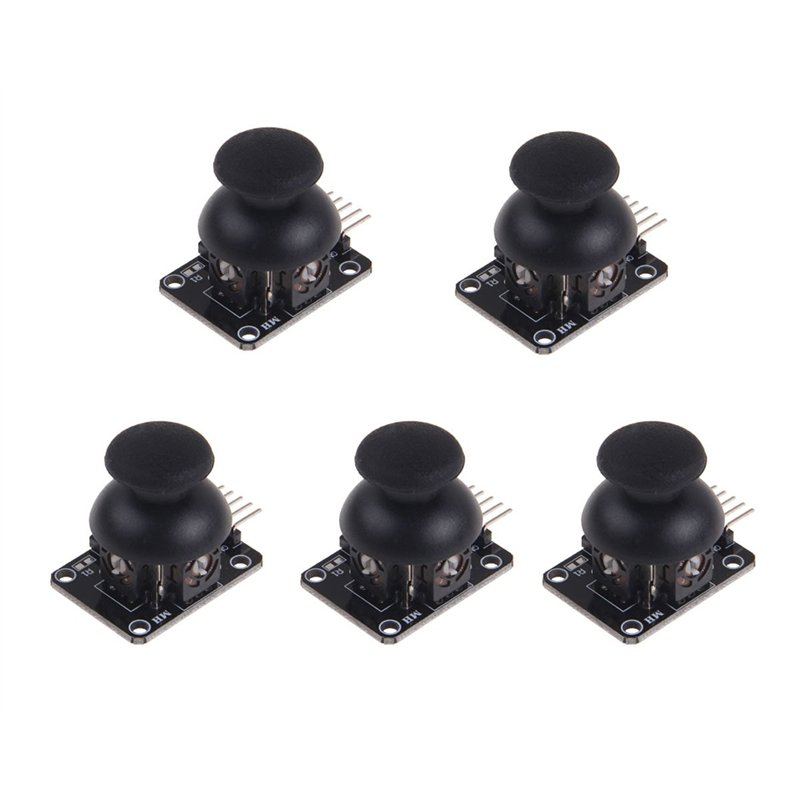 WINGONEER 5PCS PS2 Joystick Game Controller XY Deux Axes Joystick Breakout Module pour Arduino