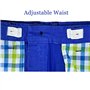 BASADINA Short Garçon - Bermuda Short Coton avec Taille Ajustable, 4-14 Ans (Bleu, 13-14 Ans)