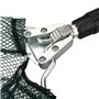épuisette pliable portable avec long manche pour pêche à la carpe