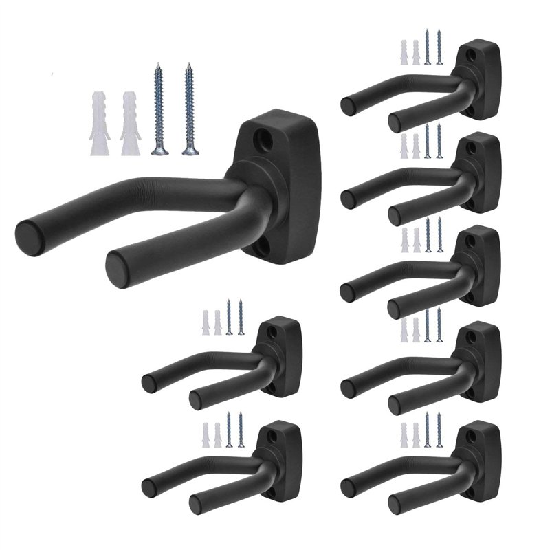 8 Pack Support d'armes, Cintre de Fusil, Support Mural pour Pistolet, paroi de Fusil Crochet de Montage Crochet, de Fixation Mur