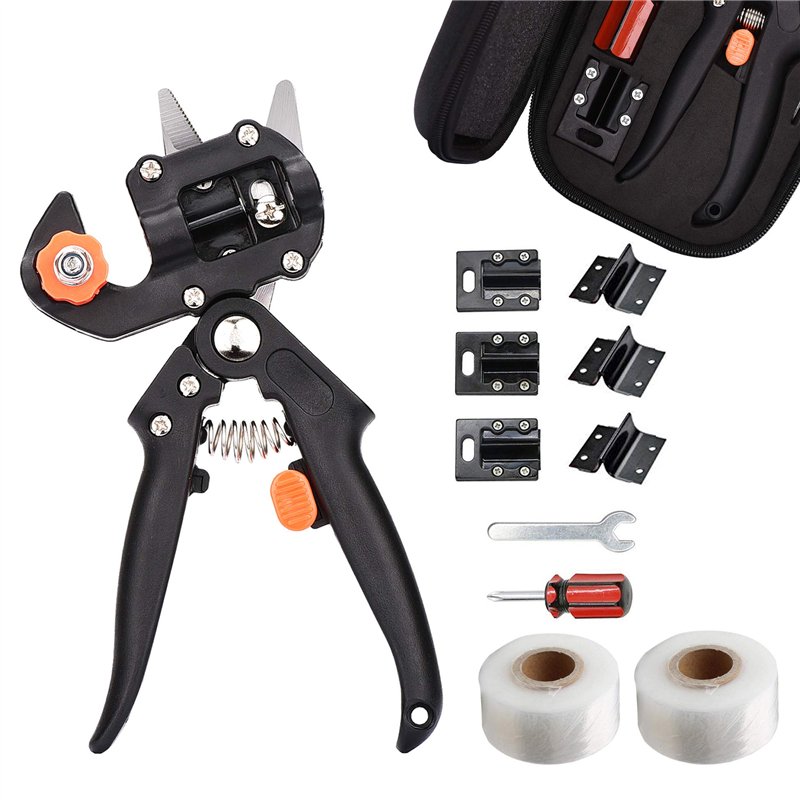 Ciseaux de Greffage Professionnels, Parfaits pour le Jardinage, l’élagage et le Greffage d’Arbres Fruitiers et de Plantes