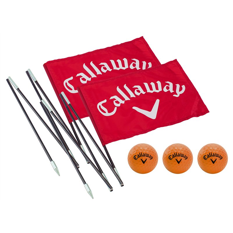 Callaway Bâtons de drapeau de golf Rouge
