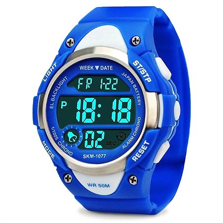 Montre digitale style sport pour enfants