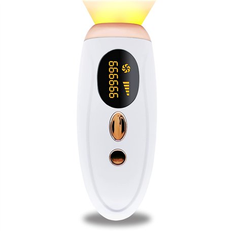 Dispositif portatif d'épilation et de rajeunissement de la peau par IPL - Épilation au laser permanente pour utilisation à domic
