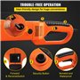 VEVOR Fileteuse de Tuyau Électrique 2300 W Filière Électrique 1,27-5 cm avec 6 Matrices Machine à Fileter Électrique 22 tr/min S