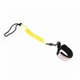 Planche de Surf Laisse Stand up Paddle Board enroulé Printemps Laisse Jambe Pied Corde Surf Laisse 5mm(Jaune),braceletde Maintie