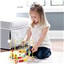 jacootoys Bois Labyrinthe de Perles Coloré Fruit Boules Boulier Circuits de Motricité Educatif Jouet pour Bébé Fille Garçon
