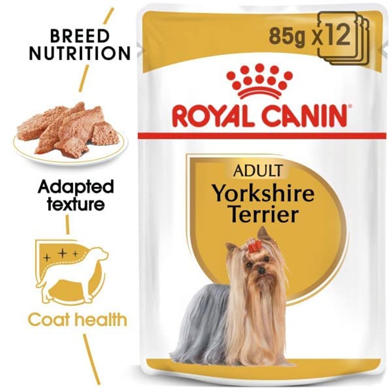 Image secondaire de Royal Canin Nourriture pour Chien Mini Yorkshire 85 g - Lot de 12