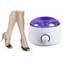 Xrten Chauffe Cire Epilation Professionnelle, Machine à Cire épilation Cire Chaude Électrique Portable Épilation, 500 ML