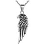 Feilok Pendentif en acier inoxydable ailes d’aigle