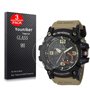 Youniker Lot de 3 Verre Trempé pour Casio G Shock Compatible avec GG-1000 Montre Protecteur d'écran