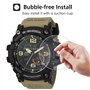 Youniker Lot de 3 Verre Trempé pour Casio G Shock Compatible avec GG-1000 Montre Protecteur d'écran, Film de Protection écran en