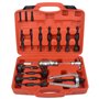 DAYUAN 16 Pieces Kit Extracteur de Roulement Intérieur 6-59 mm Outil d'Extraction de Roulement avec Marteau Coulissant avec 3 Ad