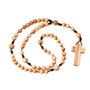 Tempus Dei Chapelet catholique en Bois d'olivier Fait à la Main en France
