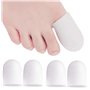 xwanli Protection gros orteil, 4 Pièces Capuchons d'orteils, pour Soulager Pied la Douleur, Contre Les Ampoules et Cors