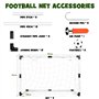 Dreamon Cage de Football Lot de 2 Buts de Football et Balle d'enfants, Jouet de Sport pour Extérieur Intérieur