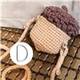 BuxiuGK 30Pcs Anneaux en D Boucle en Métal 32mm,Nickelé boucles de fermeture en D en métal non soudé pour Sangles à Boucle Sacs
