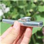 Alnicov Kazoo en alliage d'aluminium avec 5 diaphragmes de flûte kazoo et une belle boîte pour instruments de musique, ukulélé, 
