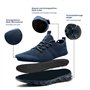 MGNLRTI Basket Homme Chaussure de Sports léger Multisports Sneakers Running Outdoor Training Gym Tennis Jogging Mode Basses Bleu