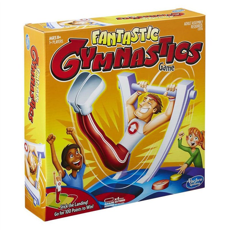 Hasbro – Fantastic Gymnastics – Jeu de Société Version Anglaise